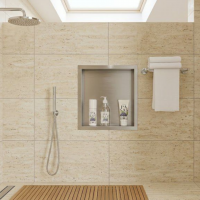 Stainless Steel Bathroom Niche 30x30 cm