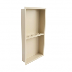 Paslanmaz Çelik Raflı Banyo Nişi 