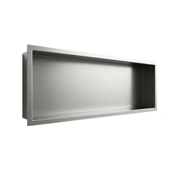 Paslanmaz Çelik Banyo Nişi 90x30 cm