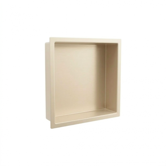 Paslanmaz Çelik Banyo Nişi 30x30 cm