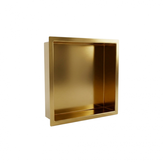 Paslanmaz Çelik Banyo Nişi 30x30 cm