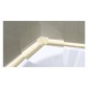 PVC Tub Side Profile - Double Piece