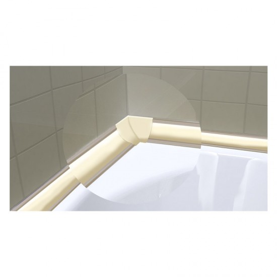 PVC Tub Side Profile- Double Piece